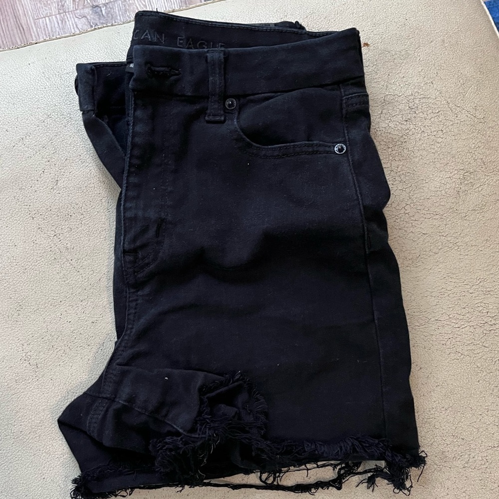 Womens Jean shorts black